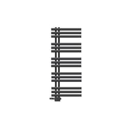 ECD Germany Design Handduk Iron EM - 500 x 1200 mm - antracit - radiator