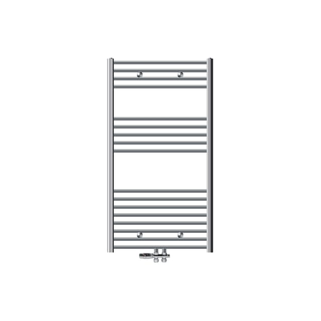 Radiator Handduk ECD Germany Modell Sahara 750 x 1200 mm krom rak med ...