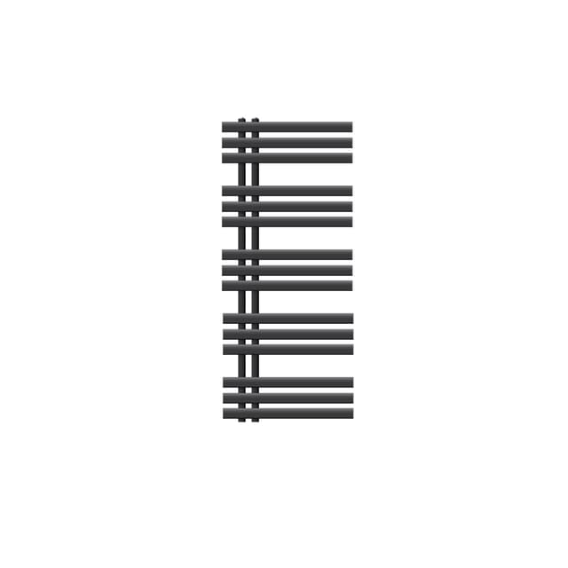 Design Jern EM radiator håndklæde radiator 500x 1200 mm antracit