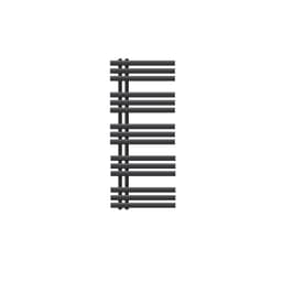 Design badeværelsesradiator Iron EM 500x1200 mm antracit LuxeBath