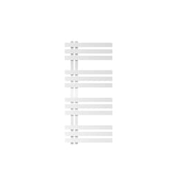 ECD Germany Design Handduk Iron EM - 500 x 1000 mm - vit- radiator handdukstork