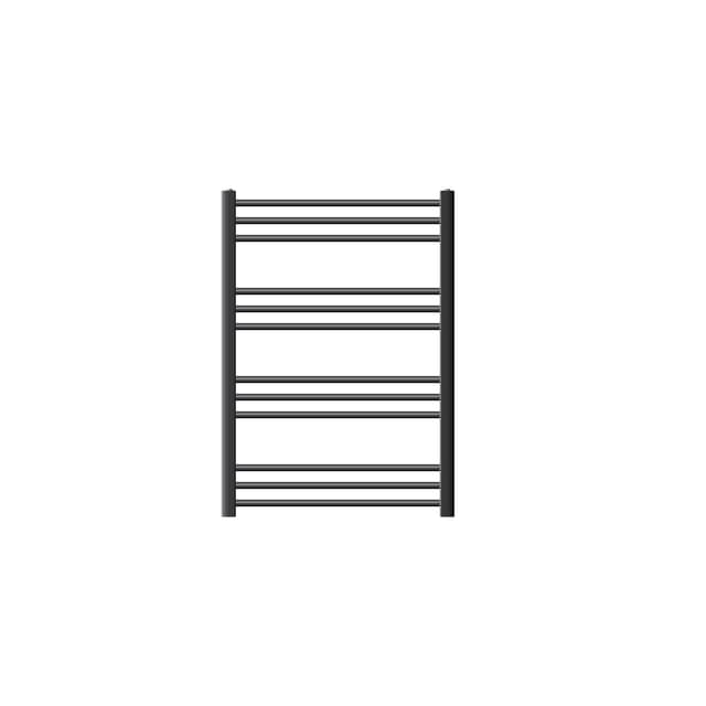 Radiator Handduk ECD Germany Modell Sahara 750 x 800 mm rak antracit med sido