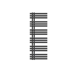 Design badrumsradiator Iron EM 500x1400 mm antracit LuxeBath