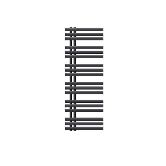 Design badrumsradiator Iron EM 500x1400 mm antracit LuxeBath