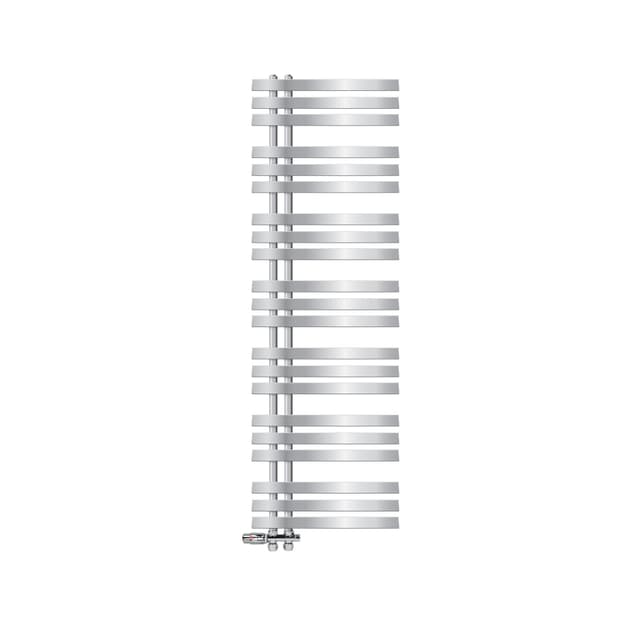 ECD Germany Design Handduk Iron EM - 500 x 1600 mm - Chrome - radiator