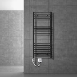 Handduks radiator med värmeelement 1200 W ECD Germany Modell Sahara 500 x 1200