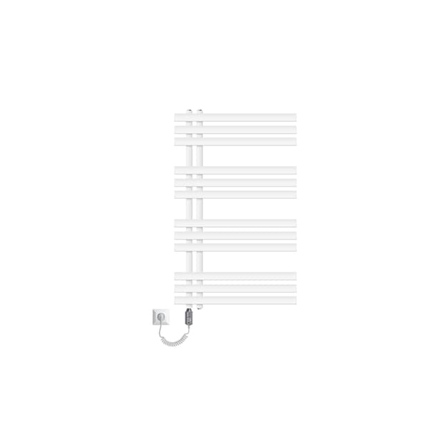 600X1000 mm Jern M Design radiator håndklæde radiator Elektrisk radiator Hvid