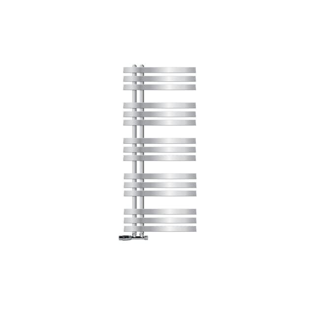 ECD Germany Design Håndklæde Iron EM - 500 x 1200 mm - Chrome - radiator