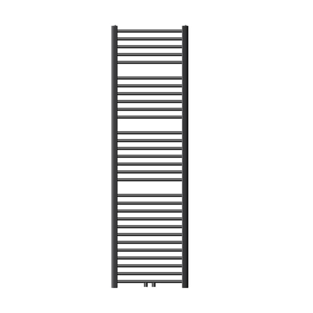 ECD Germany Radiator - 500 x 1800 mm - antracit, medium tilslutning