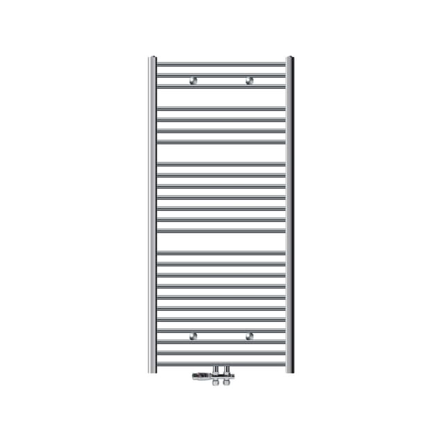 Radiator Handduk ECD Germany Modell Sahara 750 x 1500 mm krom rak med ...
