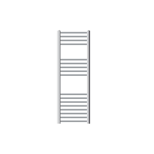 Badeværelsesradiator Sahara 400x1200 mm krom, sidetilslutning