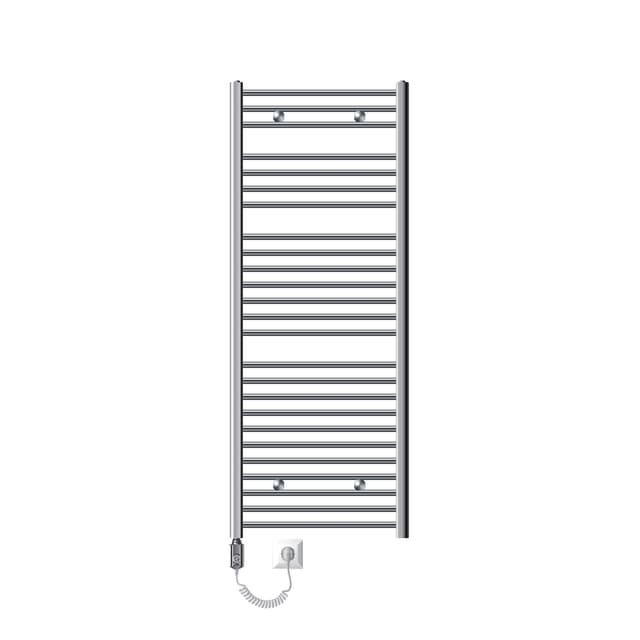 Handduks radiator med värmeelement 1200 W ECD Germany Modell Sahara 600 x 1500
