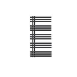 Design badrumsradiator Iron EM 600x1200 mm antracit LuxeBath