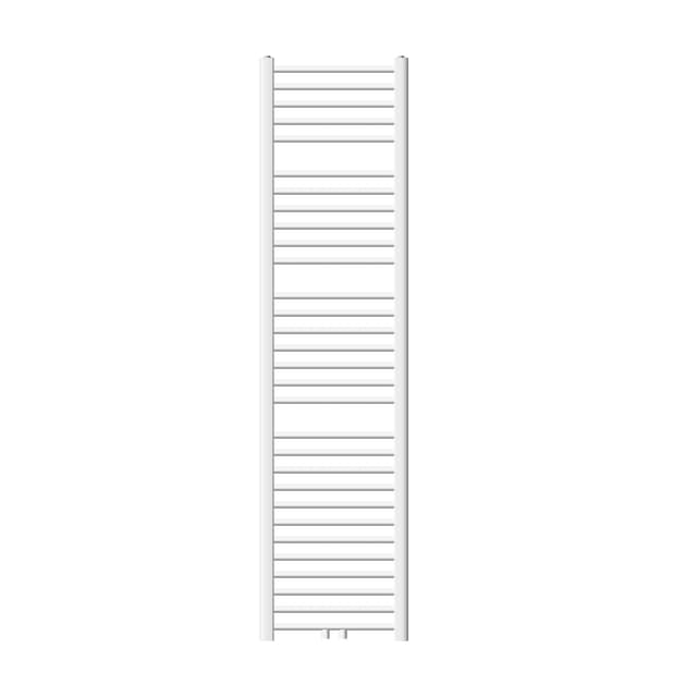 Badeværelsesradiator Sahara 400x1800 mm hvid, central tilslutning