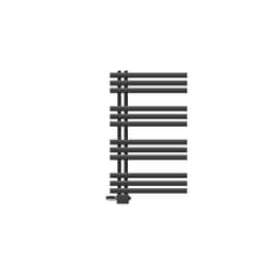 ECD Germany Design Handduk Iron EM - 600 x 1000 mm - antracit - radiator