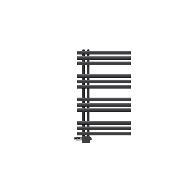 ECD Germany Design Håndklæde Iron EM - 600 x 1000 mm - antracit - radiator