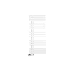 ECD Germany Design Handduk Iron EM - 500 x 1200 mm - vit- radiator handdukstork