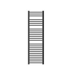 Radiatorhåndklæde Sahara 400 x 1500 mm lige antracit Sidetilslutning