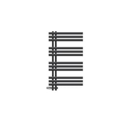 ECD Germany Design Handduk Iron EM - 600 x 1000 mm - antracit - radiator