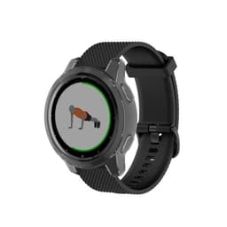 Transparent TPU-beskyttelsescover til Garmin Vivoactive 4S, sort