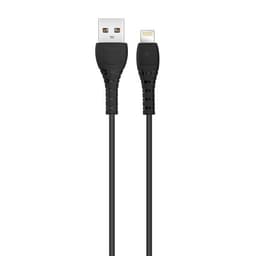 XO USB - iPhone 1,0m 3A - svart