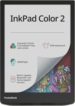 PocketBook InkPad Color 2 eBook e-kirjojen lukulaite 32 GB (musta)