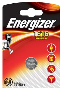 Energizer CR1616 Litium batteri (1 stk)