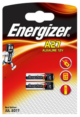 Energizer A27 Alkaline batteri (2 stk.)