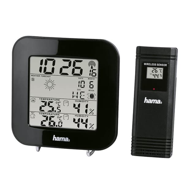HAMA Väderstation EWS-200 Svart