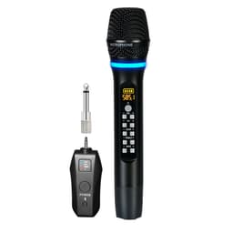 2 pakkauksen langaton mikrofoni Bluetooth Reverb Android-porttikaapelilla 3,5 mm pistoke Monivärinen