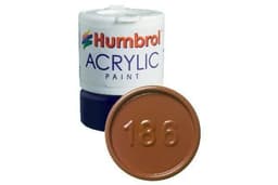 HUMBROL Acrylic maling Brown 14ml - Mat - replaced