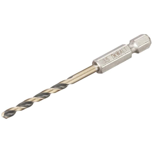 Dewalt DT20603-QZ HSS-G Metall-spiralborr 1 st 3.5 mm