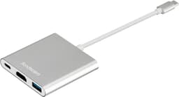 Sandstrøm Multi Adapter USB-C-hubb