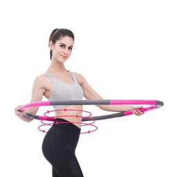 Hula Hoop 100cm 1,5kg Rosa/Grå