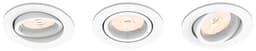 Philips Donegal Ceiling armatur GU10 3-pakning (hvit)