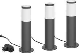 Philips GardenLink LV Utrecht Pedestal sett for hagebelysning 24W 3-pk