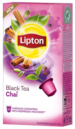 Lipton tekapsler - Black Tea Chai