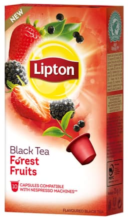 Lipton tekapsler - Black Tea Forest Fruit