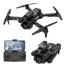 Drone foldbar, med sensorer mod forhindringer Sort
