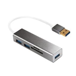 USB 3.0-hub USB-adapter USB-splitter med Micro SD/SD-kort Hopea