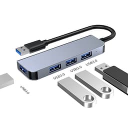 USB Hub USB A med 4 USB3.0-portar