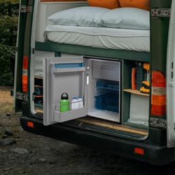 46L Kompressor Køleskab - Sølv