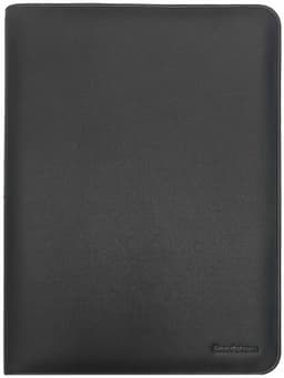 Sandstrøm Leather Folio 10-11" universalfodral för surfplatta (svart)