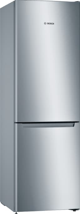 Bosch Kjøleskap/fryser kombinasjon KGN36NLEA (inox-look)