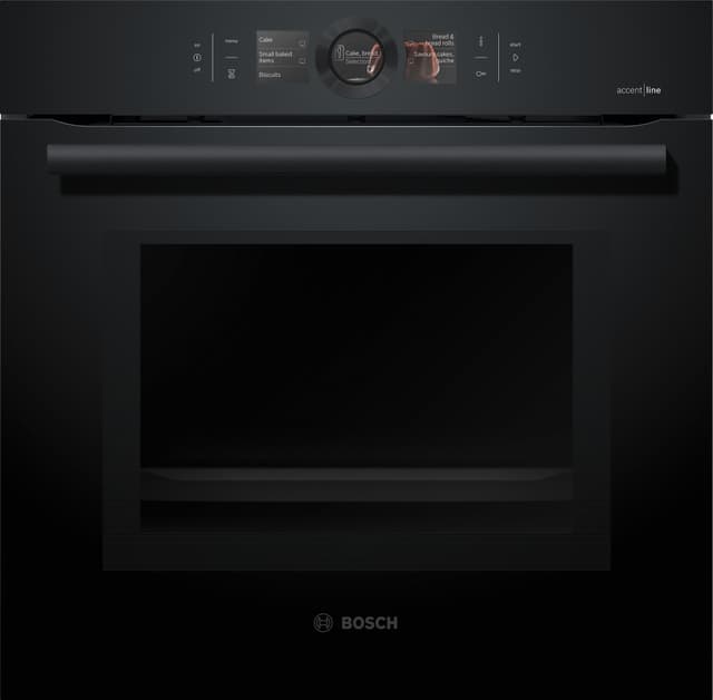 Bosch Serie 8 Inbyggnadsugn med mikro HMG8764C1 (Carbon black)