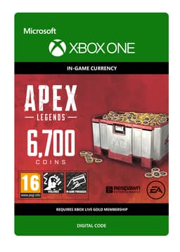 APEX Legends: 6700 Coins - XBOX One,Xbox Series X,Xbox Series S