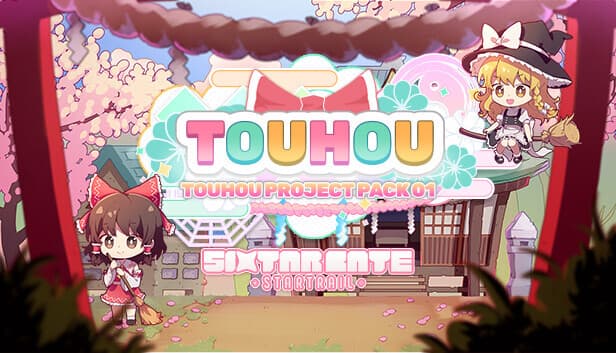 Sixtar Gate: STARTRAIL - Touhou Project Pack 01 - PC Windows