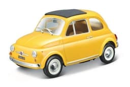 Fiat 500F 1:24 yellow
