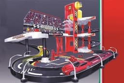 Ferrari racing garage incl. 1 car 1:43