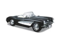Maisto 1957 Chevrolet Corvette 1:24 black